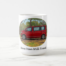 Have Van Will Travel: vrije van levensstijl vieren Koffiemok