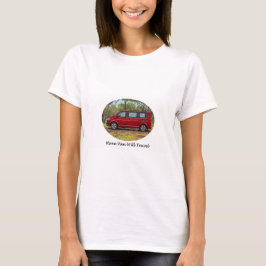 Have Van Will Travel: vrije van levensstijl vieren T-shirt