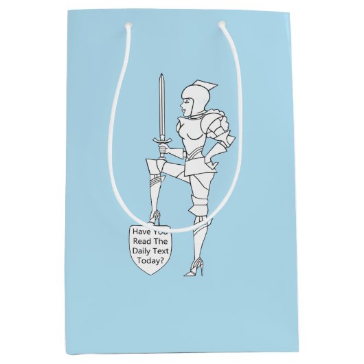 "Have You Read the Daily Text Today?" Medium Cadeauzakje (Voorkant)
