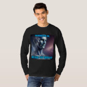 Have you Tried AI - Men's Black Long Sleeve Tee T-shirt (Voorkant volledig)