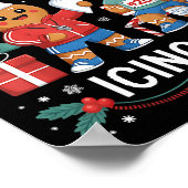 Have You Tried Icing It Funny Gingerbread Christma Poster (Hoek)