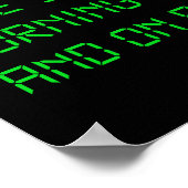 Have You Tried Turning It Off And On Again? Poster (Hoek)