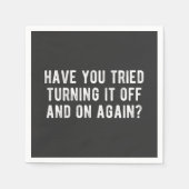 Have You Tried Turning It Off And On Again Servet (Voorkant)