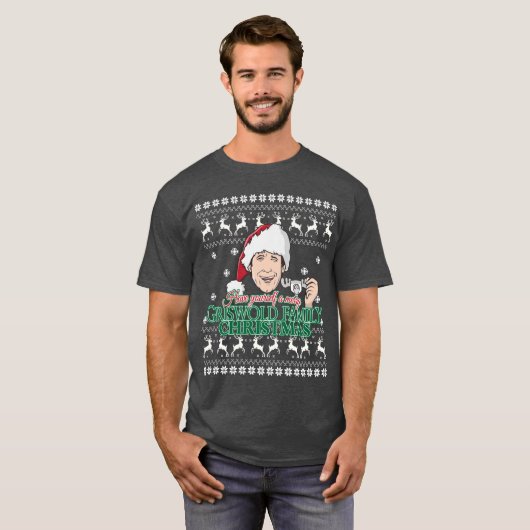 Have yours a merry Griswold Family christmas retro T-shirt (Voorkant volledig)