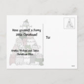 Have yourself a Furry Little Christmas! Feestdagenkaart (Achterkant)