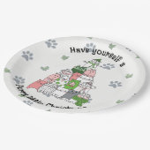 Have yourself a Furry Little Christmas! Papieren Bordje (Gekanteld)