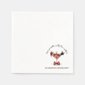 Have Yourself A Jolly Tini Cocktail Christmas Servet (Voorkant)