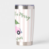 Have Yourself a Merry Little Christmas Geïsoleerde Drinkbeker (Achterkant)