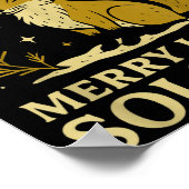 Have Yourself A Merry Little Solstice Fox Mystic  Poster (Hoek)