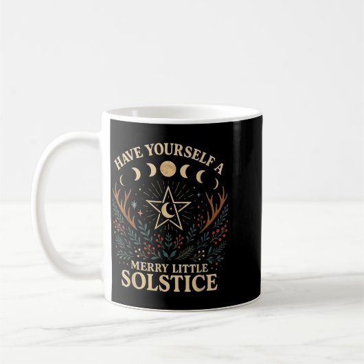 Have Yourself A Merry Little Solstice Witchcore Koffiemok (Links)