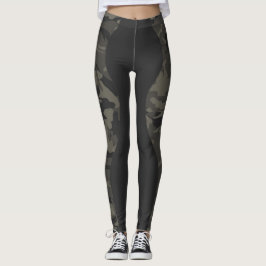 HAVEL HEART BUN CAMO LEGGINGS