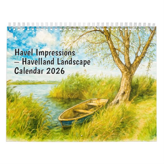 Havel Impressions – 2026 Havelland Landscape Calen Kalender (Hoes)
