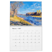 Havel-indrukken – rivierlandschappen in licht en  kalender (Feb 2027)