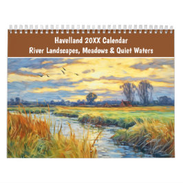 Havelland 2026 Calendar – River Landscapes, Meadow Kalender