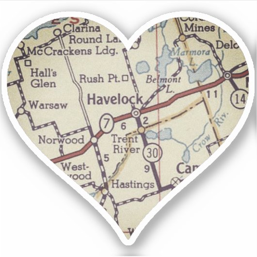Havelock Ontario Sticker (Voorkant)