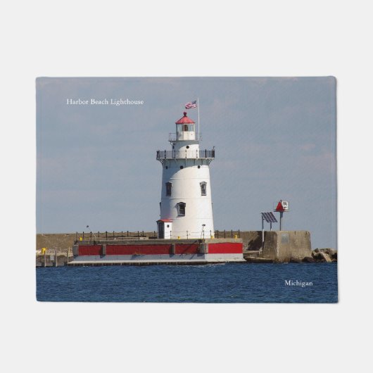 Haven Beach Lighthouse deurmat (Voorkant)
