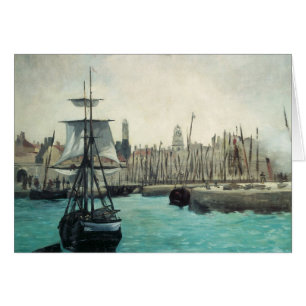 Haven bij Calais door Manet, Vintage Impressionism