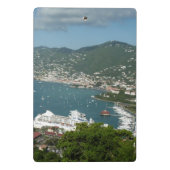 Haven bij St. Thomas Amerikaanse Maagdeneilanden Mini Klembord (Achterkant)