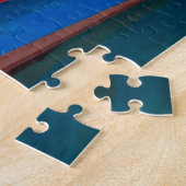 Haven Blauwe Schuit, Middellandse Zeekust Legpuzzel (Zijkant)
