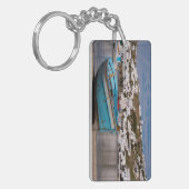 Haven- en havengebied met Griekse vissersboten Sleutelhanger (Voorkant Links)