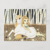 Haven- Fairy Unicorn briefkaart (Voorkant)