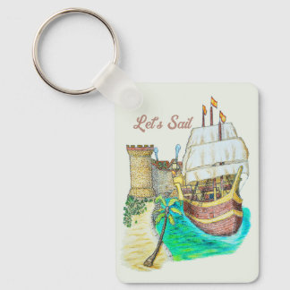 Haven Galleon Sleutelhanger