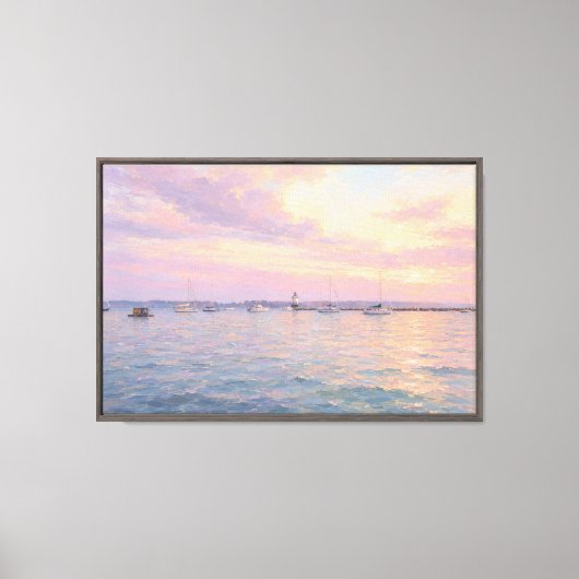 Haven Gloed Canvas Afdruk (Voorkant)