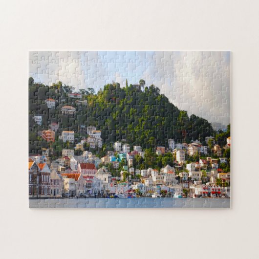 Haven Grenada Caraïben. Legpuzzel (Horizontaal)