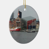 Haven in Baltimore Keramisch Ornament (Rechts)