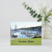 haven in Camden, Maine Briefkaart (Staand voorkant)