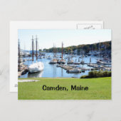 haven in Camden, Maine Briefkaart (Voorkant / Achterkant)