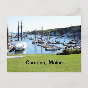 haven in Camden, Maine Briefkaart