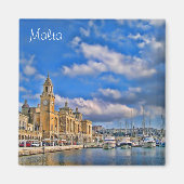 Haven in Malta Magneet (Voorkant)