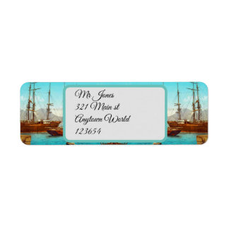 haven Italië 1800s Etiket