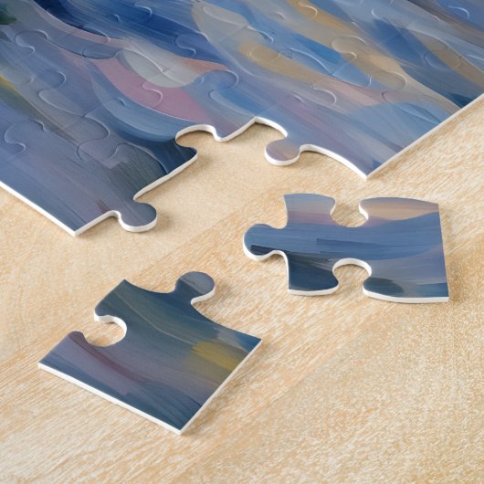 Haven Neo-Impressionisme Legpuzzel (Zijkant)