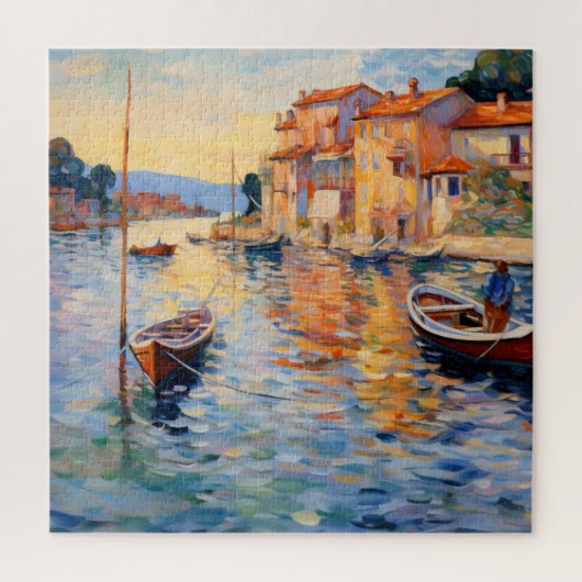Haven Neo-Impressionisme Legpuzzel (Verticaal)