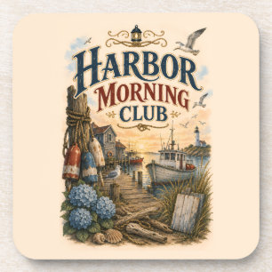 Haven Ochtendclub Kustvuurtoren Bier Onderzetter