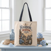 Haven Ochtendclub Kustvuurtoren Tote Bag