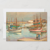 Haven op het eiland Yeu | Henri Lebasque (Voorkant)