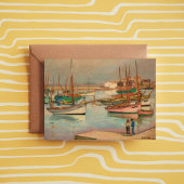 Haven op het eiland Yeu | Henri Lebasque Kaart