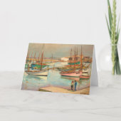 Haven op het eiland Yeu | Henri Lebasque Kaart (Voorkant)