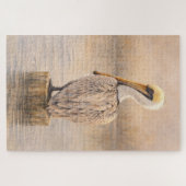 Haven Pelikaan | Kustwildlife-kunst | Puzzel (Horizontaal)