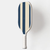 Haven Play Retro Gestreepte Geruite Pickleball Pad Paddle (Links)
