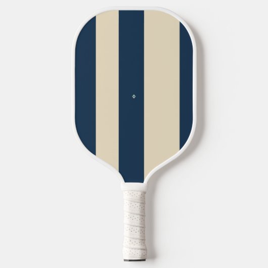 Haven Play Retro Gestreepte Geruite Pickleball Pad Paddle (Voorkant)