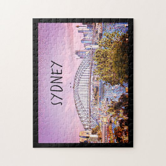 haven sydney brug legpuzzel (Verticaal)