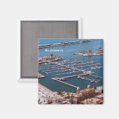 Haven van Alicante Magneet (Voorkant / Achterkant)