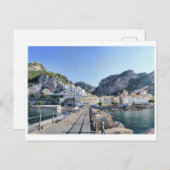 Haven van Amalfi Coast Feestdagenkaart (Voorkant / Achterkant)