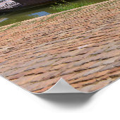 Haven van Angers in Frankrijk Poster (Hoek)