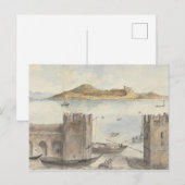 Haven van Arona (1795) Charles Gore Briefkaart (Voorkant / Achterkant)