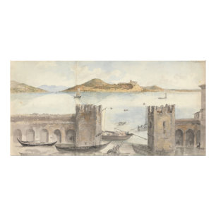Haven van Arona (1795) Charles Gore Foto Afdruk